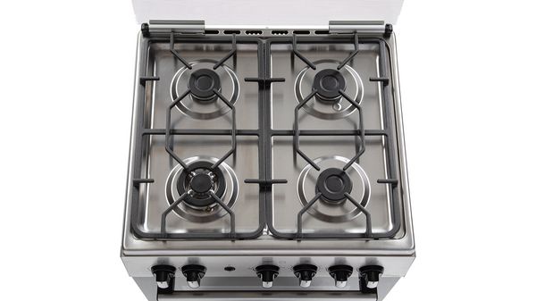Serie 4 Cocina de gas de libre instalación PRO445-B IX Gris claro HSG45I21SE HSG45I21SE-4
