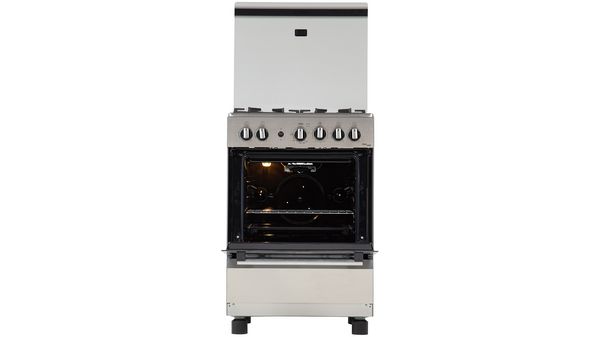 Serie 4 Cocina de gas de libre instalación PRO445-B IX Gris claro HSG45I21SE HSG45I21SE-3