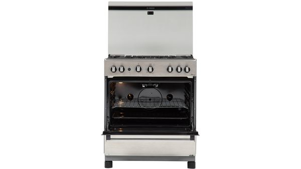 Serie 2 Cocina de gas de libre instalación PRO525-B IX Acero inoxidable HSK45I20SE HSK45I20SE-2