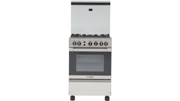 Serie 2 Cocina de gas de libre instalación PRO425 IX Gris claro HSG15I22SE HSG15I22SE-1