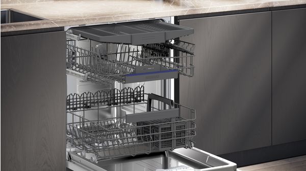 iQ300 Integrerad diskmaskin 60 cm varioHinge - för justerbar lucka  SN93E805CE SN93E805CE-5