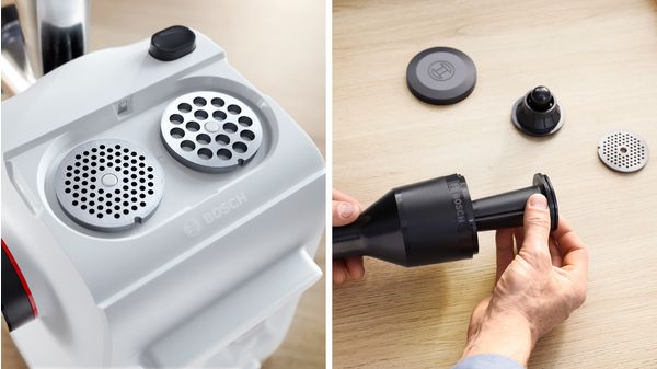Serie 4 Köttkvarn MultiPower 1900 W Vit, vit MFWS420W MFWS420W-11