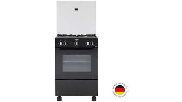 Serie 2 Cocina de gas de libre instalación PRO423 NG Negro HSG18N21SE HSG18N21SE-5