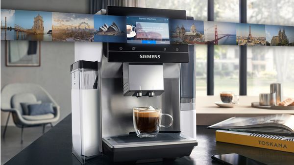 Helautomatisk kaffemaskin EQ700 integral Rostfritt stål, Vattentank TQ705R03 TQ705R03-6