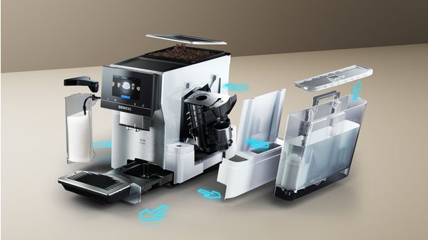 Helautomatisk kaffemaskin EQ700 integral Rostfritt stål, Vattentank TQ705R03 TQ705R03-13