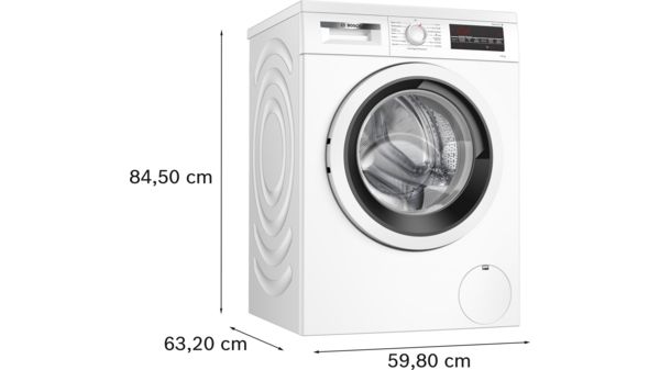 Serie 6 Wasmachine, voorlader 8 kg 1400 rpm WUU28T20NL WUU28T20NL-5