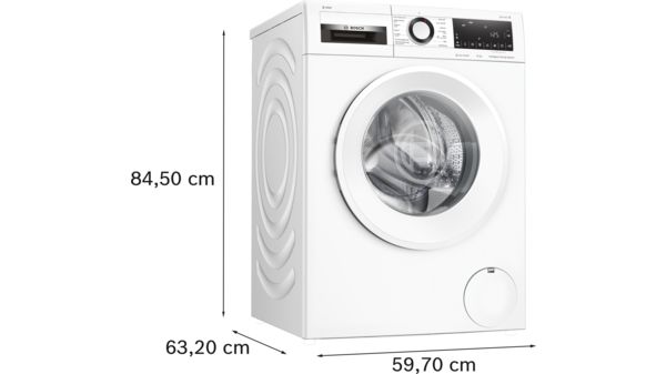 Serie 6 Tvättmaskin, frontmatad 10 kg 1400 v/min WGG254FASN WGG254FASN-5