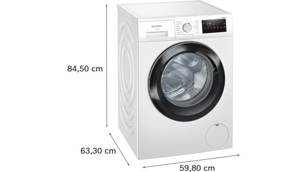 iQ300 Vaskemaskine 8 kg 1400 omdr./min., Hvid WM14N21EDN WM14N21EDN-5