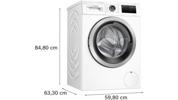 Serie 6 Wasmachine, voorlader 9 kg 1400 rpm WAU28P02NL WAU28P02NL-5