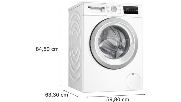 Serie 4 Tvättmaskin, frontmatad 8 kg 1400 v/min WAN2821SSN WAN2821SSN-5