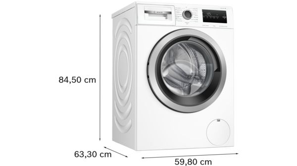 Seria 4 Mașina de spălat rufe cu încarcare frontală 8 kg 1400 rpm WAN28164BY WAN28164BY-5