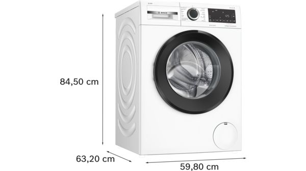 B-vara -Serie 6 Tvättmaskin, frontmatad 9 kg max. 1400 varv/min WGG244FESNB WGG244FESNB-8
