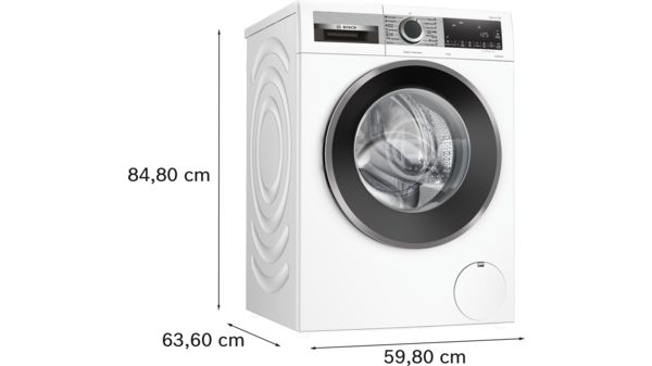 Series 8 washing machine, front loader 9 kg 1400 rpm WGG24401AU WGG24401AU-6