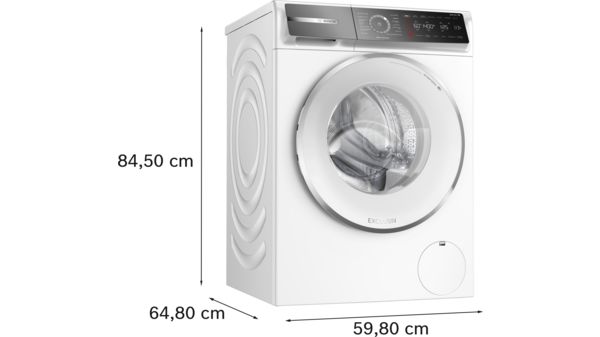 Serie 8 Wasmachine, voorlader 10 kg 1400 rpm WGB25419NL WGB25419NL-5