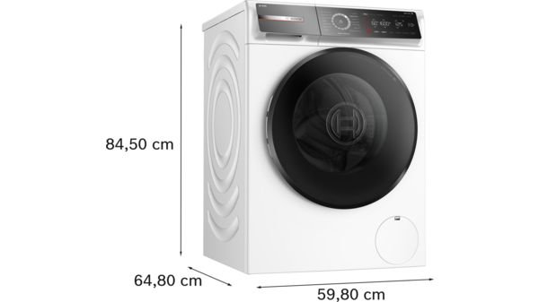 Series 8 washing machine, front loader 10 kg 1600 rpm WGB256A1AU WGB256A1AU-5