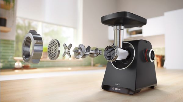 Serie 4 Köttkvarn MultiPower Series 4 1900 W Svart, svart MFWS430B MFWS430B-3