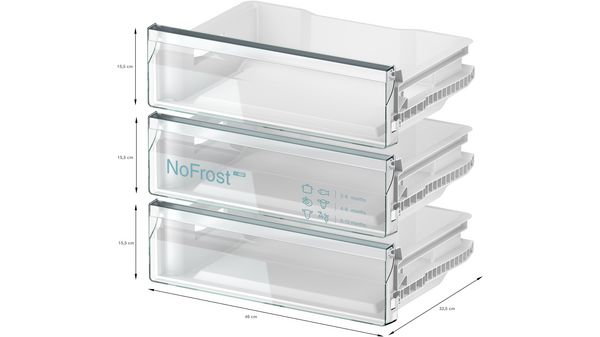 Serie 6 Unterbau-Gefrierschrank 82 x 59.8 cm Flachscharnier mit Softeinzug GUN21ADE0 GUN21ADE0-5