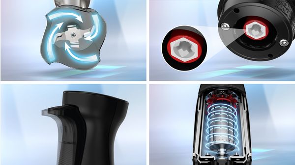 Serie 6 Batidora de mano ErgoMaster 1200 W Acero inoxidable MSM6M831 MSM6M831-3