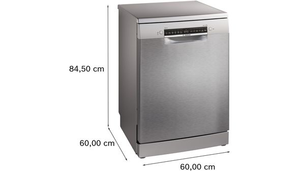 Serie 4 Solo Bulaşık Makinesi 60 cm Paslanmaz çelik parmak izi tutmaz SMS4IMI62T SMS4IMI62T-5