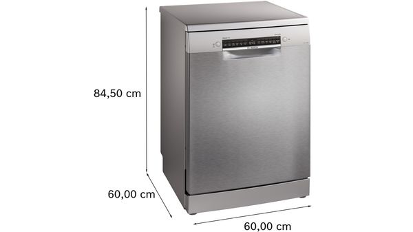 Series 6 free-standing dishwasher 60 cm Brushed steel anti-fingerprint SMS6HCI02A SMS6HCI02A-5