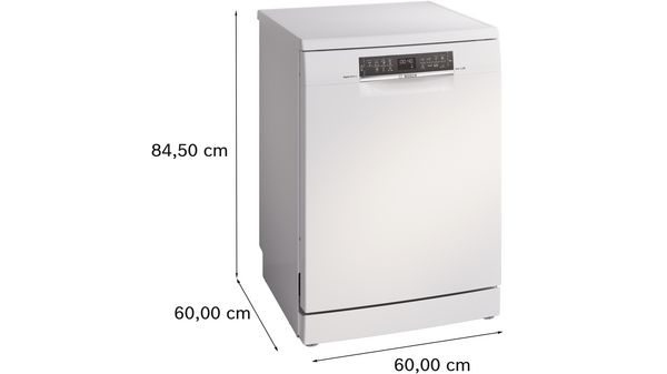 Series 6 Bosch free-standing dishwasher 60 cm White SMS6ZCW37Q SMS6ZCW37Q-5