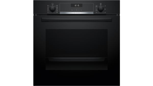 Serie 6 Einbau-Backofen 60 x 60 cm Schwarz HBG537BB3 HBG537BB3-1