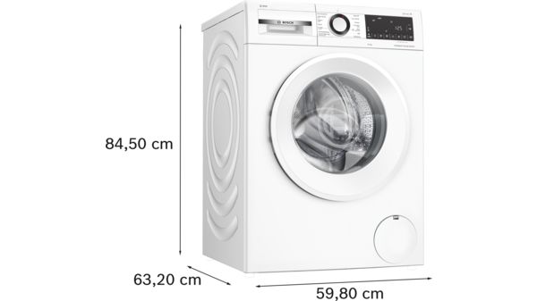 Serie 6 Tvättmaskin, frontmatad 10 kg max. 1400 v/min WGG254FTSN WGG254FTSN-5