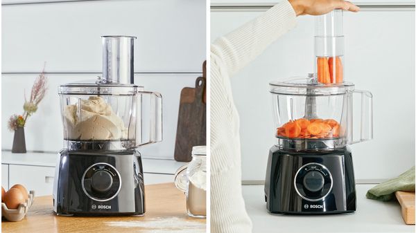 Procesador de alimentos MultiTalent 3 Plus 900 W Negro, Acero inoxidable MCM3PM386 MCM3PM386-5