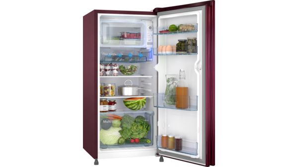 Series 4 free-standing fridge 114 x 53.8 cm Red CST18W33NI CST18W33NI-2