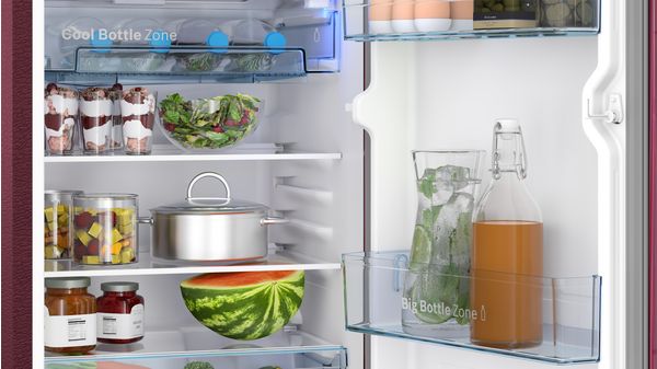 Series 4 free-standing fridge 114 x 53.8 cm Red CST18W33NI CST18W33NI-4