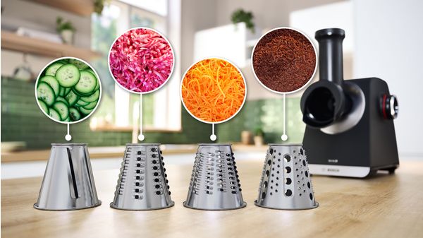 Serie 6 Köttkvarn MultiPower 2100 W Svart, silver metalic MFWS660B MFWS660B-13