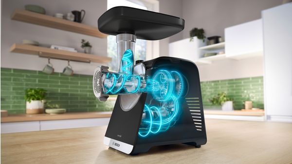 Serie 6 Köttkvarn MultiPower 2100 W Svart, silver metalic MFWS660B MFWS660B-20