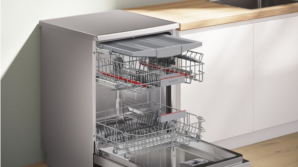 Series 4 Bosch free-standing dishwasher 60 cm Brushed steel anti-fingerprint SMS4IMI62T SMS4IMI62T-7