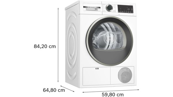 Serie 4 Isı Pompalı Kurutma Makinesi 9 kg WQG24100TR WQG24100TR-6