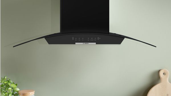 Series 4 wall-mounted cooker hood 60 cm Black DWA98IJ60I DWA98IJ60I-5