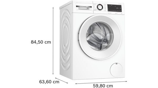 Serie 6 Vaskemaskine 9 kg maks. 1600 omdr./min. WGG246Z1SN WGG246Z1SN-6