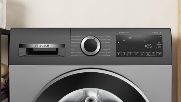 Series 6 washing machine, front loader 9 kg 1200 rpm WGA2420SIN WGA2420SIN-2