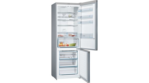 Serie 4 Frigorífico combinado de libre instalación 203 x 70 cm Acero cepillado antihuellas KGN49XIEA KGN49XIEA-2