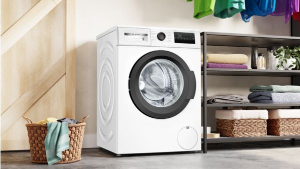 Series 2 washing machine, front loader 8 kg , White WAJ28260IN WAJ28260IN-4