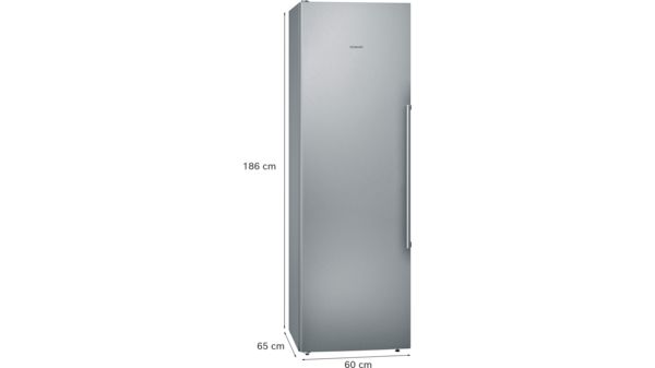 iQ500 Kylskåp 186 x 60 cm Rostfritt stål KS36VAIEP KS36VAIEP-7