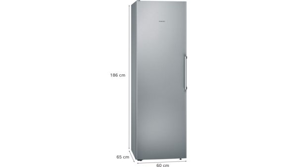 iQ300 Køleskab 186 x 60 cm Rustfrit stål KS36VVIDP1 KS36VVIDP1-10