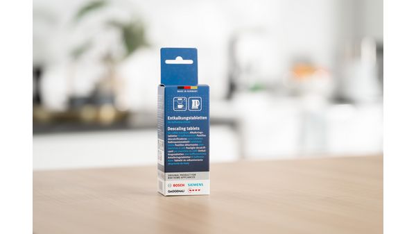 Avkalkningstabletter 6x18g för kaffemaskiner, kaffebryggare och vattenkokare 00312453 00312453-3