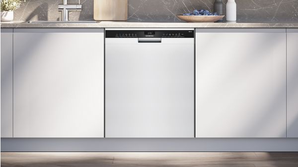 B-vara -iQ300 Underbyggd diskmaskin 60 cm Vit SN43HW03TEB SN43HW03TEB-2