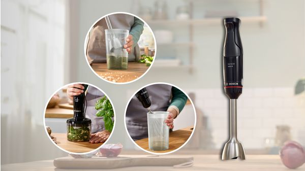 Serie 4 Batidora de mano ErgoMaster 1000 W Negro, antracita MSM4B621 MSM4B621-14