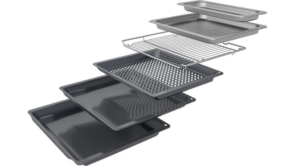 Serie 8 Horno vapor 60 x 60 cm Negro HSG7361B1 HSG7361B1-7