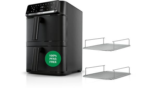 Serie 6 Freidora de Aire doble vertical Negro MAFD661B4 MAFD661B4-1
