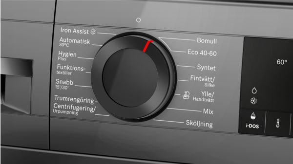 B-vara -Serie 6 Tvättmaskin, frontmatad 9 kg max. 1400 varv/min, Antracitgrå WGG244RFSNB WGG244RFSNB-4