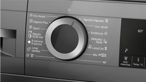 Serie 6 Lavadora de carga frontal 9 kg 1400 r.p.m., Gris-hierro fundido WGG244ZRES WGG244ZRES-4