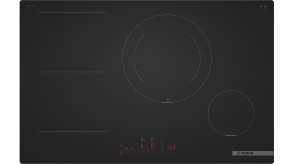 Serie 6 Placa de inducción 80 cm Negro mate, sin perfiles PVS81AHC1E PVS81AHC1E-1