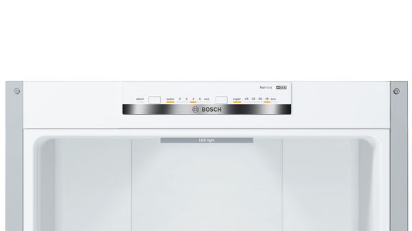 Series 4 Free-standing fridge-freezer with freezer at bottom 203 x 60 cm Inox-look KGN39VLEBG KGN39VLEBG-4